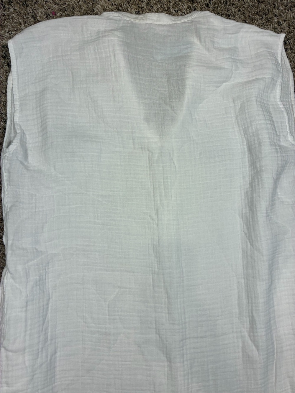 Lou & Grey Split Neck Triple Cloth Gauze Maxi Dress - Picture 13 of 13